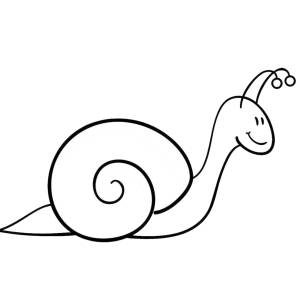 Disegno di Lumaca da colorare